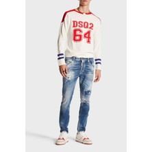 Dsquared2 Streç Pamuklu Skinny Fit Jeans Erkek Kot Pantolon S74LB1456 S30663 470