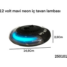 Gcstore 12 Volt Mavi Neon Iç Tavan Lambası