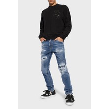 Dsquared2 Logolu Pamuklu Skinny Fit Jeans Erkek Kot Pantolon S74LB1436 S30309 470