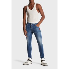Dsquared2 Streç Pamuklu Skinny Fit Jeans Erkek Kot Pantolon S74LB1471 S30342 470