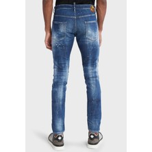 Dsquared2 Streç Pamuklu Skinny Fit Jeans Erkek Kot Pantolon S71LB1364 S30872 470