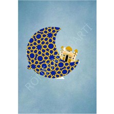 Rönesans Parti Ay Kubbe Folyo Balon