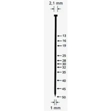 Tipo J Serisi Mini Başlı Çivi (J-15) 15MM 5.000 Adet