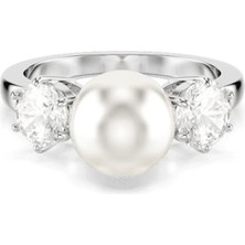 Swarovski SWR5689628 Kadın Inci Yüzük (58 Mm)
