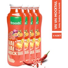 Froods Vai Vai Mocktail Meyve Suyu Cam Şişe  4x330 ml