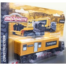 Majorette 1:87 Volvo Fmx Construction Container Taşıyıcı Küçük Boy Metal Model