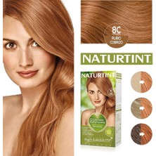 Naturtint 8c Bakır Sarısı Doğal Saç Boyası 170 Ml