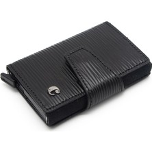 Cacharel Siyah A.kabuğu Deri Kredi Kartlık 0270A3K