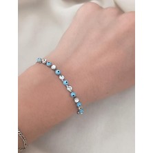 HD Marketim Bileklik Nazar Boncuklu Ayarlanabilir Kadın Bileklik Asansörlü Kötü Göz Kovucu Kadın Bileklik