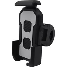 Forzacase Bisiklet Motosiklet Scooter Için Gidon Montajlı Telefon Tutucu - FC698