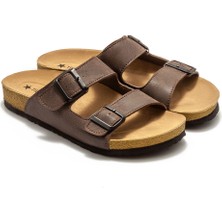 Twigy Leo Erkek Terlik Kahverengi 41/45