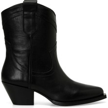 Nine West Westana 4pr Siyah Kadın Kovboy Bot