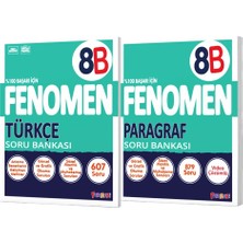 Fenomen Yayınları 8. Sınıf Türkçe B Soru Bankası- Paragraf B Soru Bankası