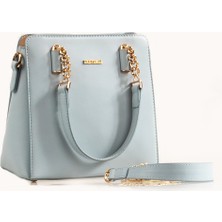 Savio Kadın Omuz Çantası Mavi