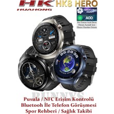 Bunnys Honor Uyumlu Akıllı Saat Erkekler Için Konuşma Özellikli Metal Kordon Hediyeli