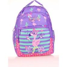Kaukko Kids Sırt Çantası Paterned Flamingo L5148