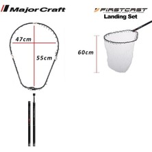 Major Craft Firstcast LSFC-500 Teleskopik Katlanır Kepçe 5.00MT