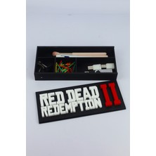 Domini Red Dead Redemption 2 - Rdr 2 - Çok Amaçlı Düzenleyici - Organizer - 20 cm   x  9 cm   x  2.5 cm