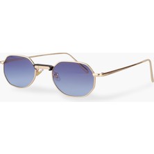 ROYAL EYEWEAR RE1618 GOLD MAVİ  UNISEX GÜNEŞ GÖZLÜĞÜ