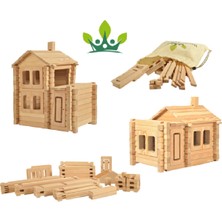 Wood Magics Montessori Ahşap 3D Puzzle Çocuk Evi