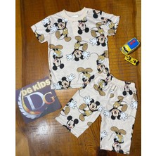 DG Fashion Mickey Mouse 2 Li Takım T-Shirt Şort