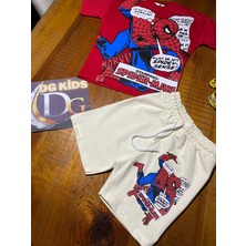DG Fashion Spider Man 2 Li Takım T-Shirt Şort