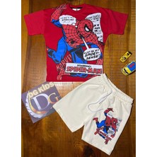 DG Fashion Spider Man 2 Li Takım T-Shirt Şort
