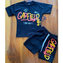 DG Fashion Garfield 2 Li Takım T-Shirt Şort