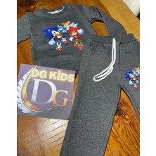 DG Fashion Gri Sonic Sweatshirteşofman Takımı