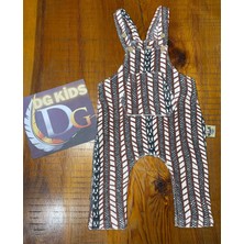 Dg Fashion Kırmızı-Siyah Tulum