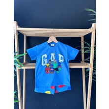 Gap Baby Premium Kalite Gap Şortlu Çocuk Takım / Gap Çocuk Yazlık Alt Üst Takım