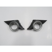 Fam Peugeot 207 06/09 Si̇s Lamba Kapağı Sağ/sol Set (2 Parça) Si̇s Deli̇kli̇ Çerçevesi̇ Gri̇
