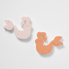 1'li Silicone Mermaid Scoops Circus Set Of 2 Çok Renkli 1+ Yaş