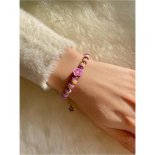 Beykan Fimo Bileklik Bahar Çiçeği Tasarım