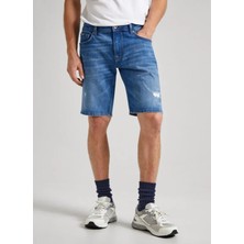 Pepe Jeans Tapered Fit Erkek Denim Şort PM801084RH7 000 Taper Short