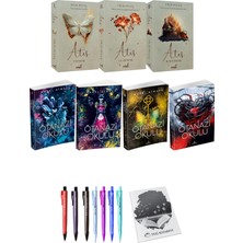 Ateş Yanmak 1 - Ulaşmak 2 - Kavuşmak 3 - Ötanazi Okulu 4'lü + Kalem + Not Defteri