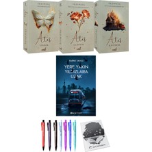 Ateş Yanmak 1 - Ulaşmak 2 - Kavuşmak 3 - Yere Yakın Yıldızlara Uzak + Kalem + Not Defteri