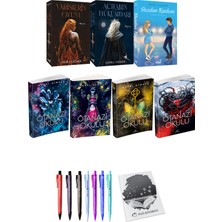 Varislerin Oyunu - Acıların Hükümdarı - Buzdan Kıvılcım - Ötanazi Okulu 4'Lü + Kalem + Not Defteri