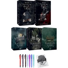 Bazı İnsanlar Böyle Yaşar 1- 2 Set - Karanlığın Şehri 1-2-3 + Kalem + Not Defteri