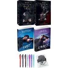 Bazı İnsanlar Böyle Yaşar 1- 2 Set - Kibrit - Izmarit + Kalem + Not Defteri