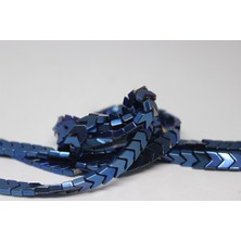 Yaşam Tohumu Çeyrek Dizi (9cm Uzunluğundadır!) Hematit Taşı Çeyrek Dizi (17320)