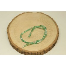 Yaşam Tohumu Çeyrek Dizi (9cm Uzunluğundadır!) Akik Taşı Çeyrek Dizi 4mm (27860)