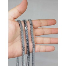 Yaşam Tohumu Çeyrek Dizi (9cm Uzunluğundadır!) Hematit Taşı Şekilli 2.5*6.5mm Çeyrek Dizi (52314)