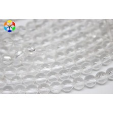 Yaşam Tohumu Çeyrek Dizi (9cm Uzunluğundadır!) Kristal Kuvars Taşı Çeyrek Dizi 6mm