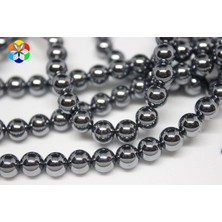 Yaşam Tohumu Çeyrek Dizi (9cm Uzunluğundadır!) Terahertz Taşı Çeyrek Dizi 5.5-6mm Aralığı