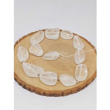 Yaşam Tohumu Çeyrek Dizi (9cm Uzunluğundadır!) Kristal Kuvars Taşı Doğal Büyük Parçalar Çeyrek Dizi (51940)