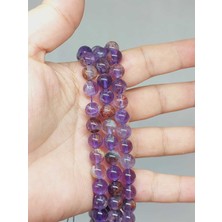 Yaşam Tohumu Çeyrek Dizi (9cm Uzunluğundadır!) Ametrin Taşı Çeyrek Dizi 8mm (51348)