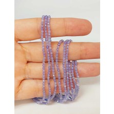 Yaşam Tohumu Çeyrek Dizi (9cm Uzunluğundadır!) Tanzanit Taşı Çeyrek Dizi 2mm (45948)