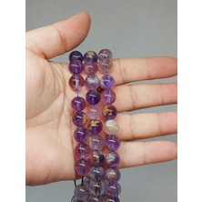 Yaşam Tohumu Çeyrek Dizi (9cm Uzunluğundadır!) Ametrin Taşı Çeyrek Dizi 10MM (51354)