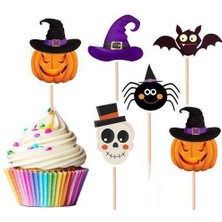 Parti Dükkanım Kürdan Cadılar Bayramı 10'lu Şekilli Kürdan